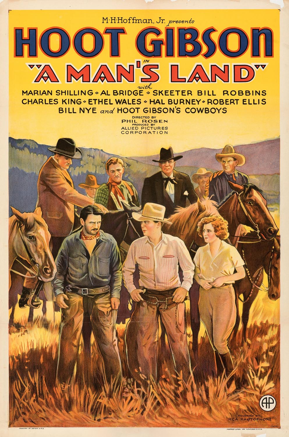 MAN\'S LAND, A